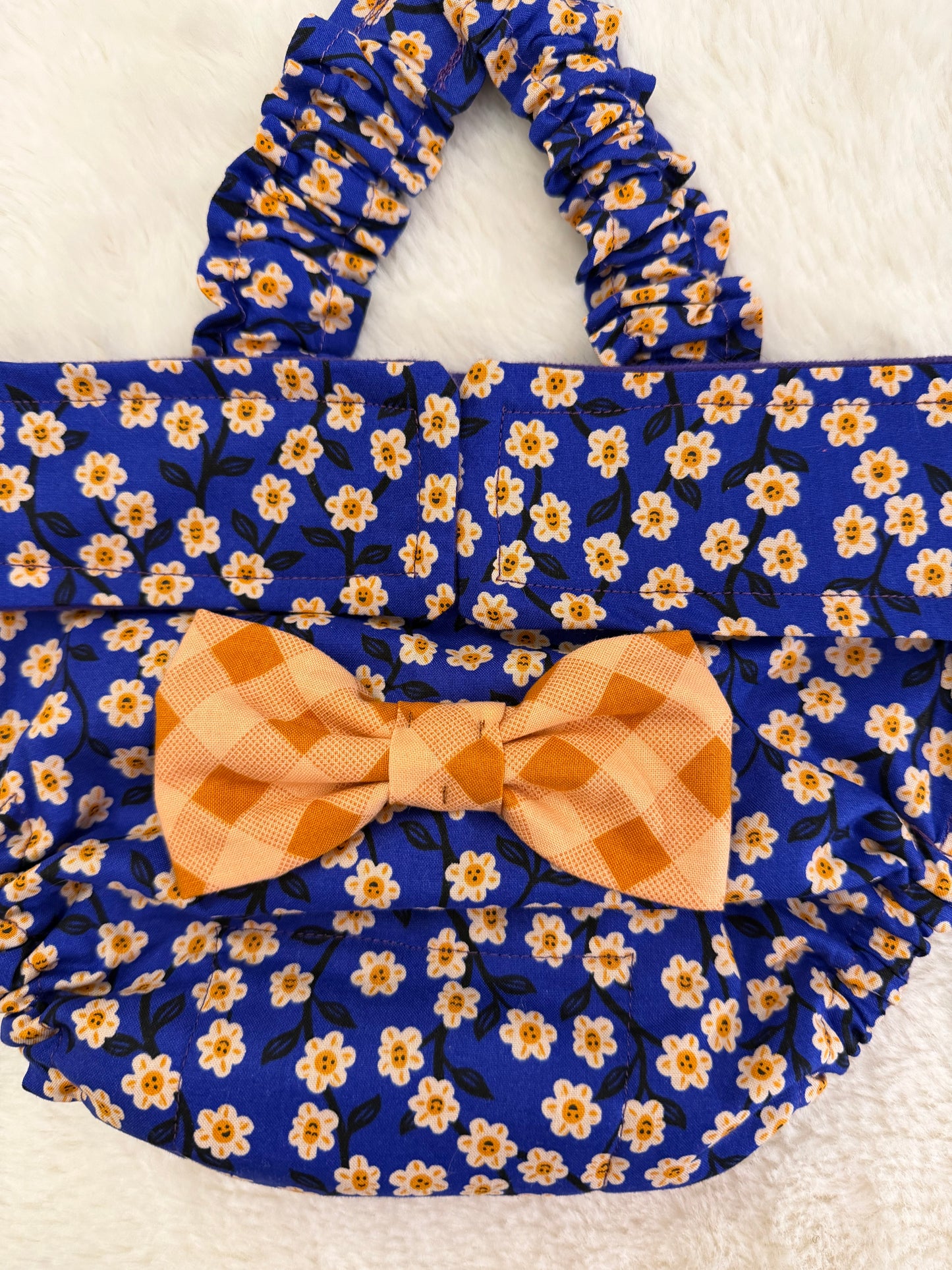 French Bulldog Heat Diaper (No Tail Hole) – Secure Suspender Fit, Washable & Escape-Proof - Chatty Garden - Wephies