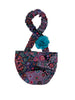 French Bulldog Female Dog Diaper with Suspenders - Purple Paisley -  Wephies