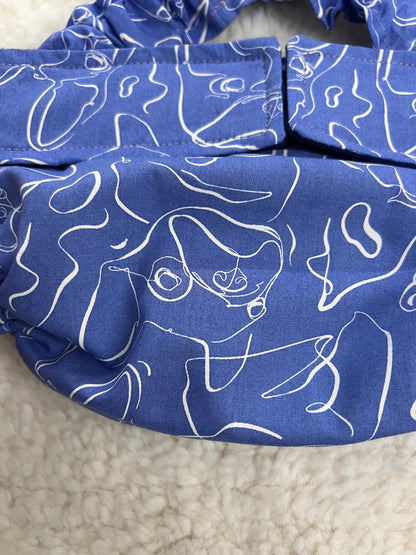 French Bulldog Diaper w Suspenders - Frenchie Serene - Wephies