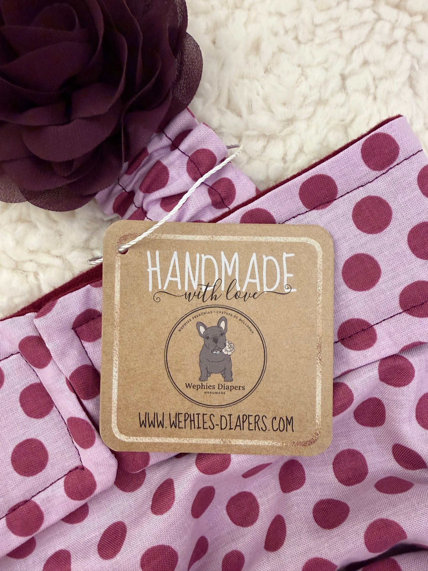 Conjunto de funda de pañal para bulldog francés hembra sin orificio para la cola con tirantes, pantalones térmicos para perra, para mamá perra